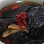 Steamed Black Chicken Dish at Ser Seng