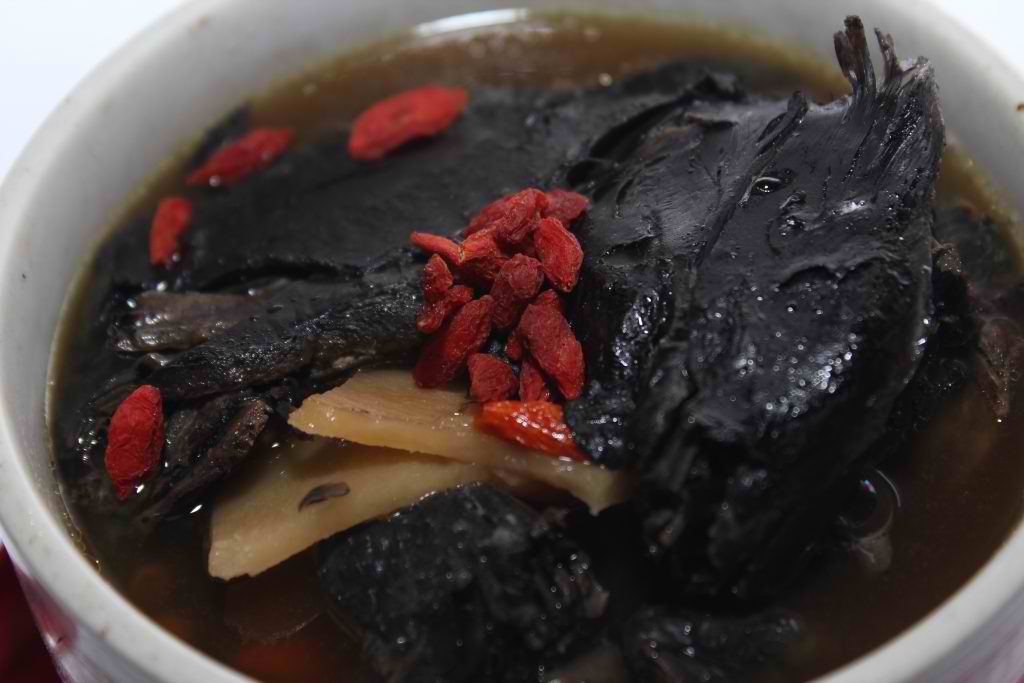 Black deals chicken soup