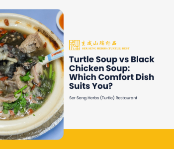 Blog Cover for black chicken soup vs turtle soup comfort dish